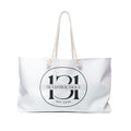 131 BLVD Boutique Logo Weekender Bag | Large Canvas Travel Tote