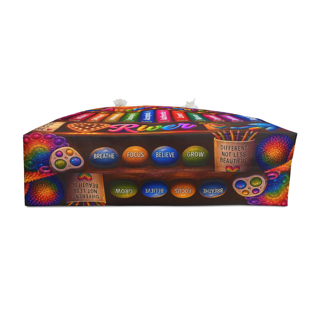 Autism Awareness Books Weekender Bag | Personalized Name Option
