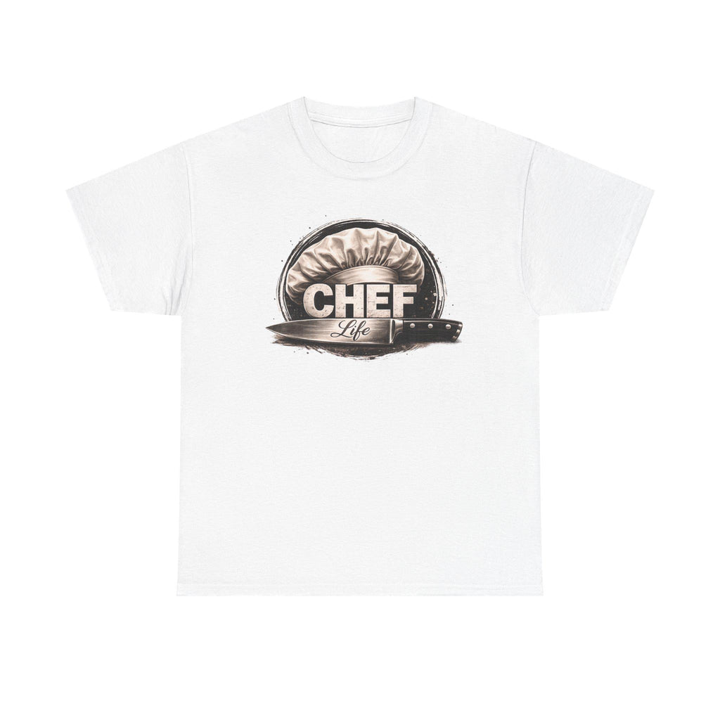Chef Life Tee | 131 Blvd Boutique Chef Hat Logo T-Shirt, Cooking Kitchen Apparel