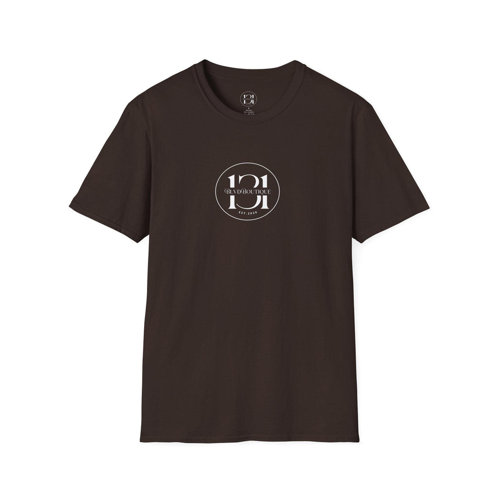 131 BLVD Boutique Logo T-Shirt | Minimal Vintage Circle Emblem