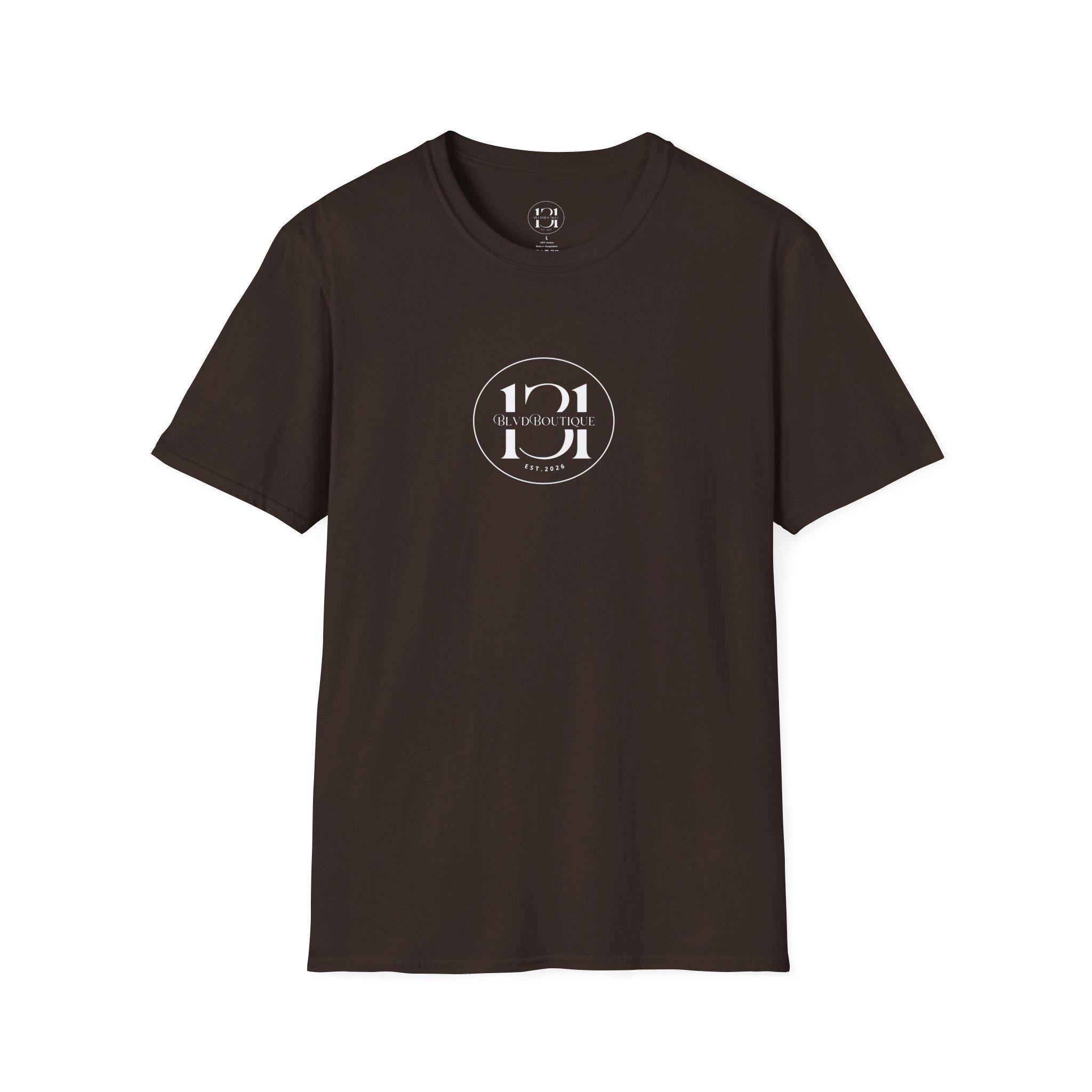 131 BLVD Boutique Logo T-Shirt | Minimal Vintage Circle Emblem