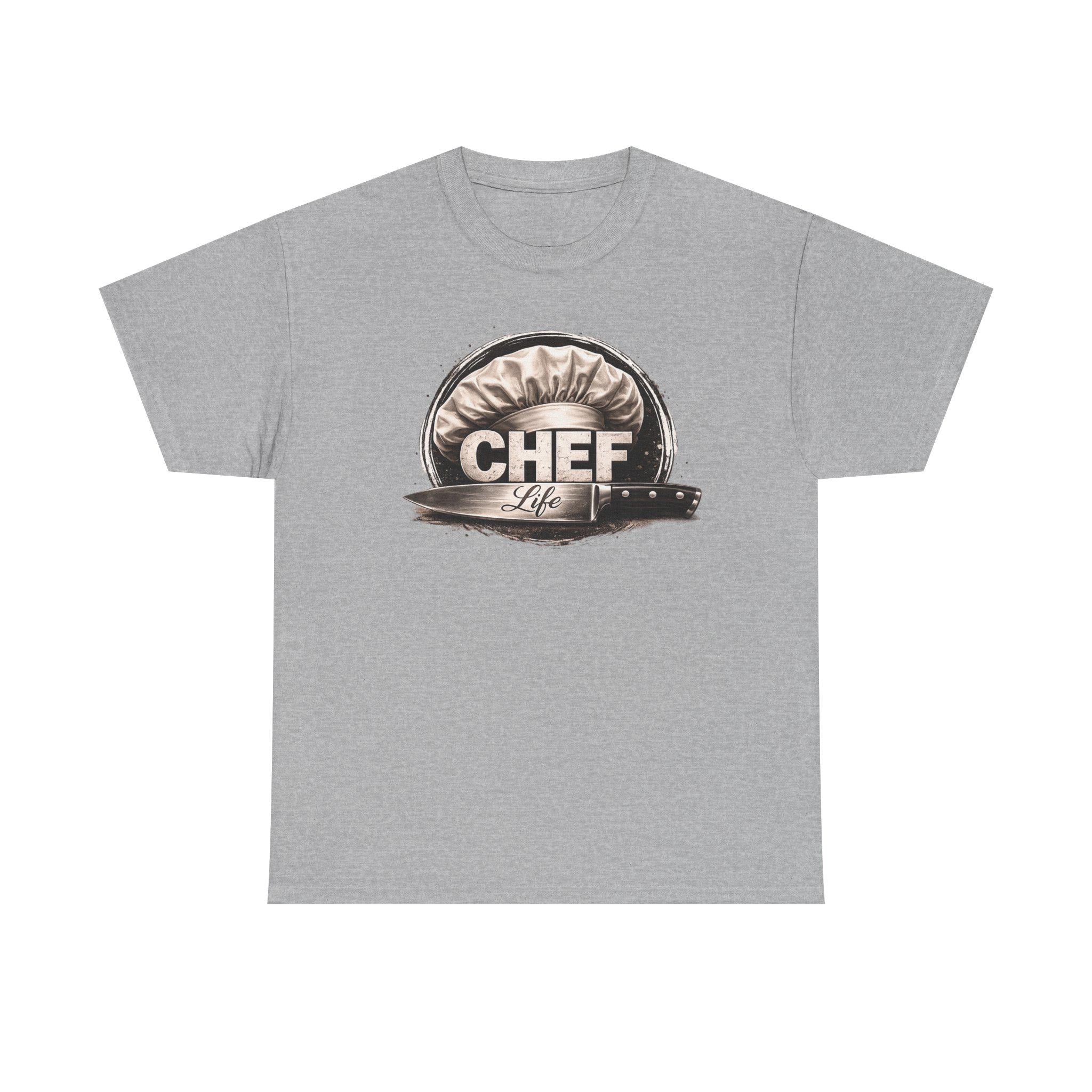 Chef Life Tee | 131 Blvd Boutique Chef Hat Logo T-Shirt, Cooking Kitchen Apparel