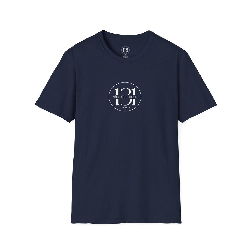 131 BLVD Boutique Logo T-Shirt | Minimal Vintage Circle Emblem
