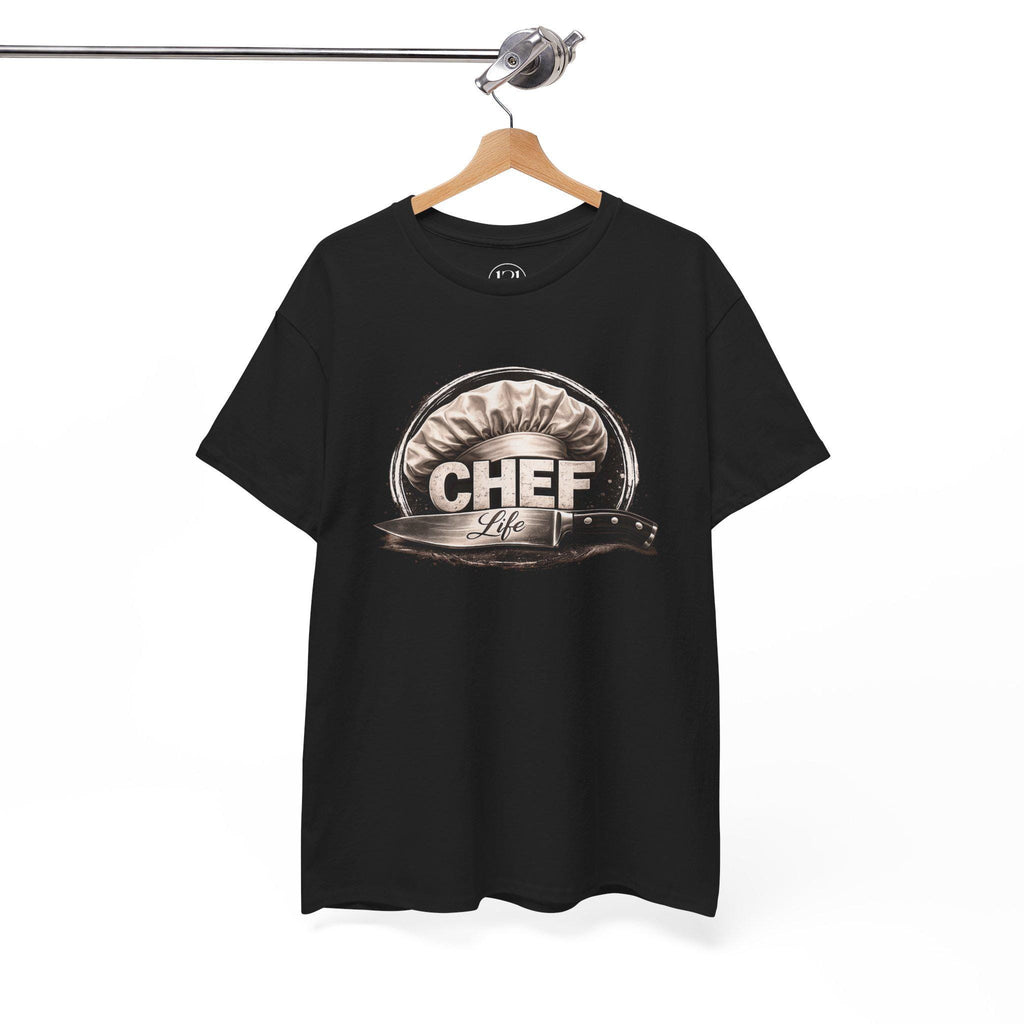 Chef Life Tee | 131 Blvd Boutique Chef Hat Logo T-Shirt, Cooking Kitchen Apparel