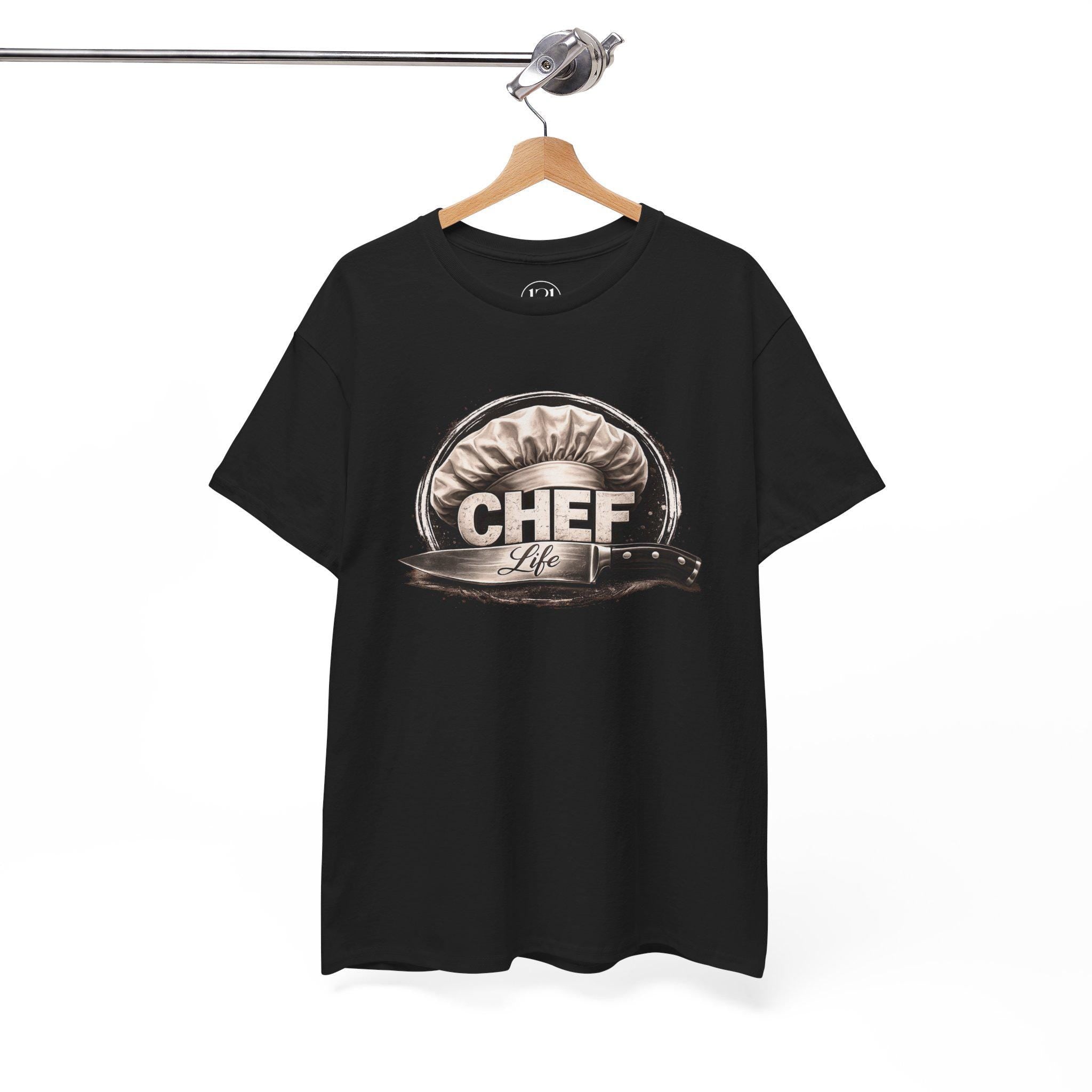 Chef Life Tee | 131 Blvd Boutique Chef Hat Logo T-Shirt, Cooking Kitchen Apparel