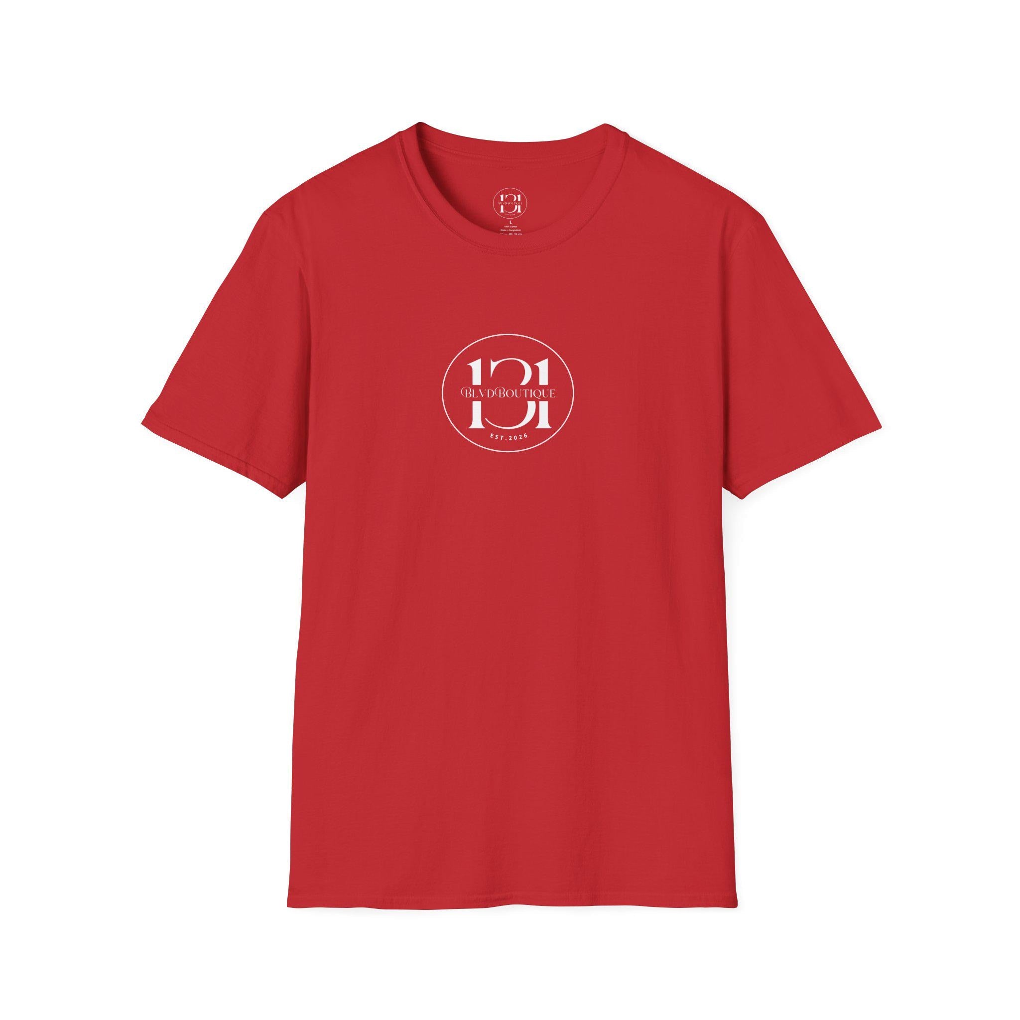 131 BLVD Boutique Logo T-Shirt | Minimal Vintage Circle Emblem