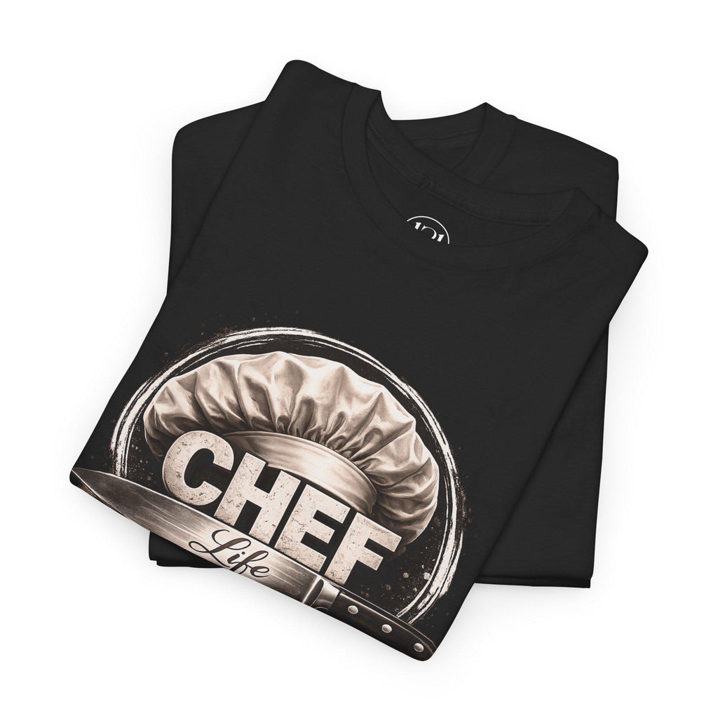 Chef Life Tee | 131 Blvd Boutique Chef Hat Logo T-Shirt, Cooking Kitchen Apparel