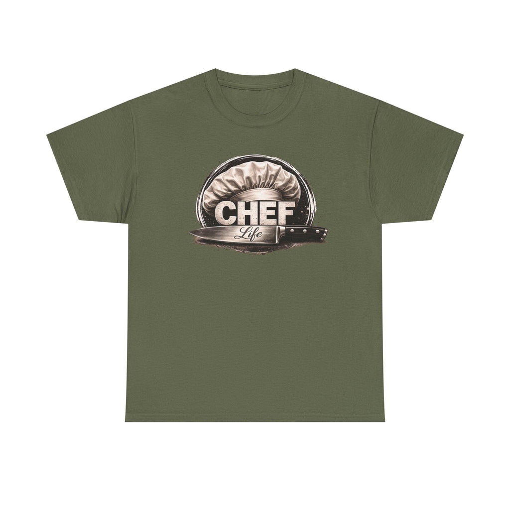 Chef Life Tee | 131 Blvd Boutique Chef Hat Logo T-Shirt, Cooking Kitchen Apparel